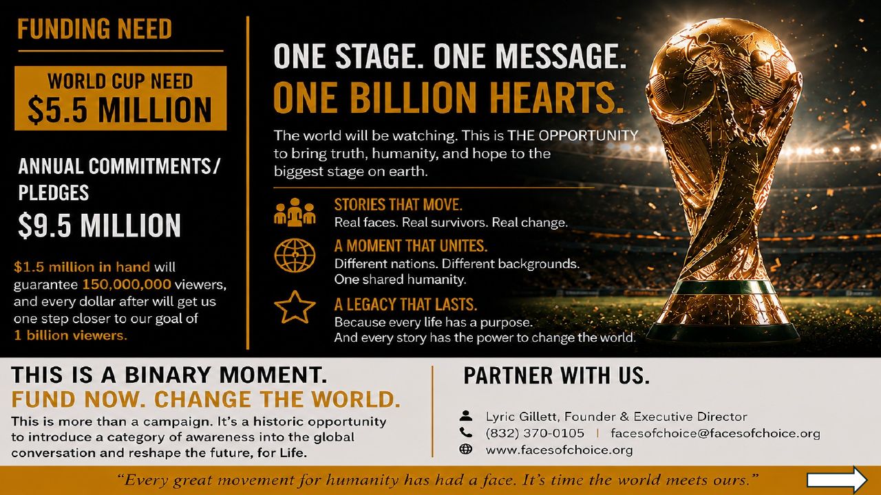 One Stage. One Message. One Billion Hearts.